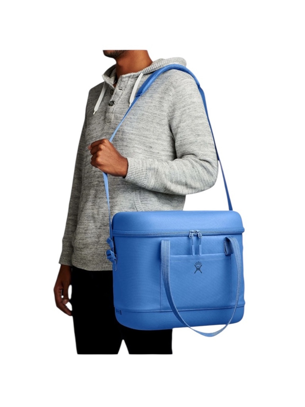 Hydro Flask Blue Carry Out Soft Cooler Insulated Travel-Bag